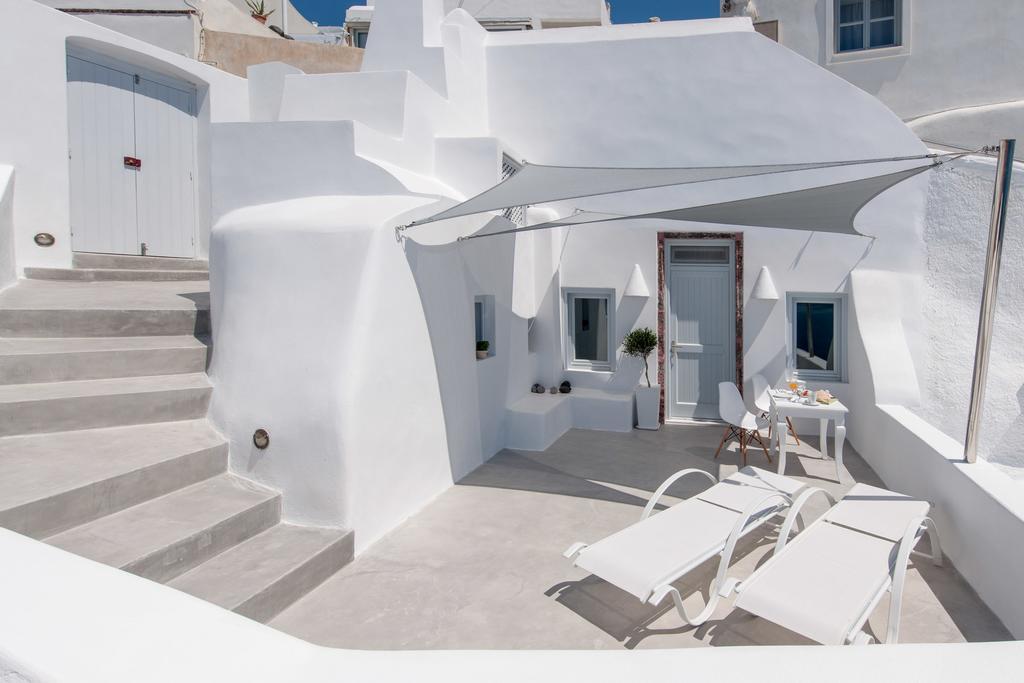 Evmenia Luxury Cave Villa Oía Exterior foto