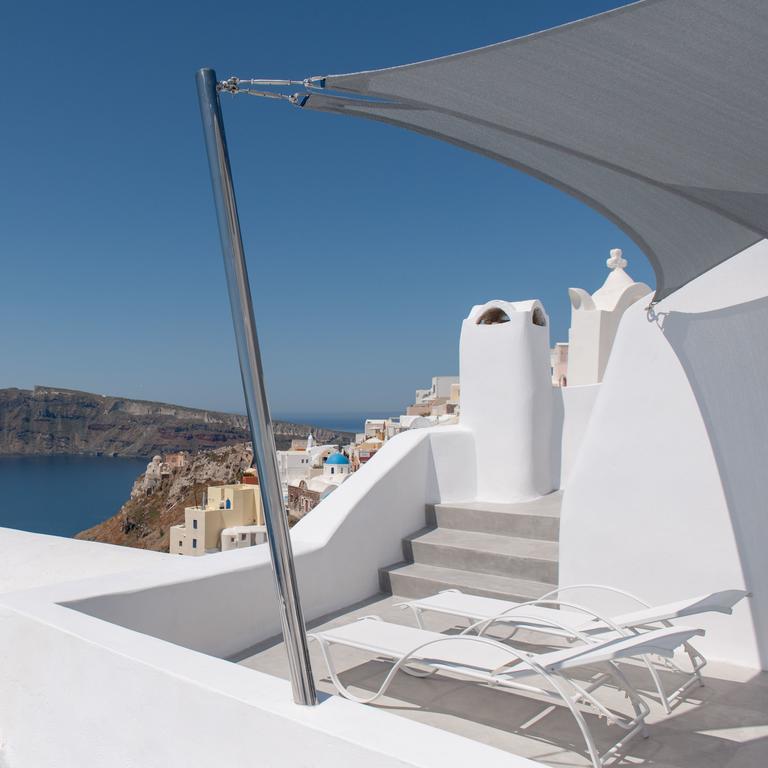 Evmenia Luxury Cave Villa Oía Exterior foto